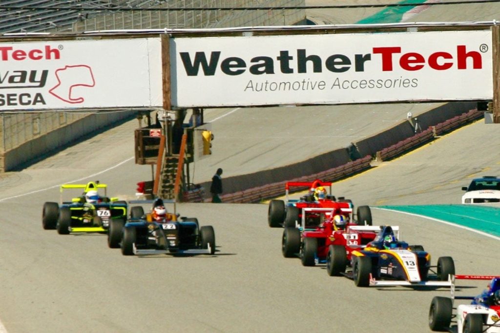 FORMULA PRO USA CHAMPIONSHIP PRESENTED BY EXCLUSIVE RACING HEADS TO THE FAMED WEATHERTECH RACEWAY LAGUNA SECA FOR ROUNDS 7 AND 8 THIS WEEKEND