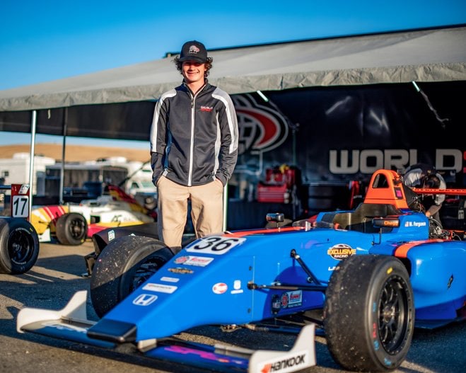 William Ferguson Takes 2nd In 2020 Formula Pro USA F4 Western Championship