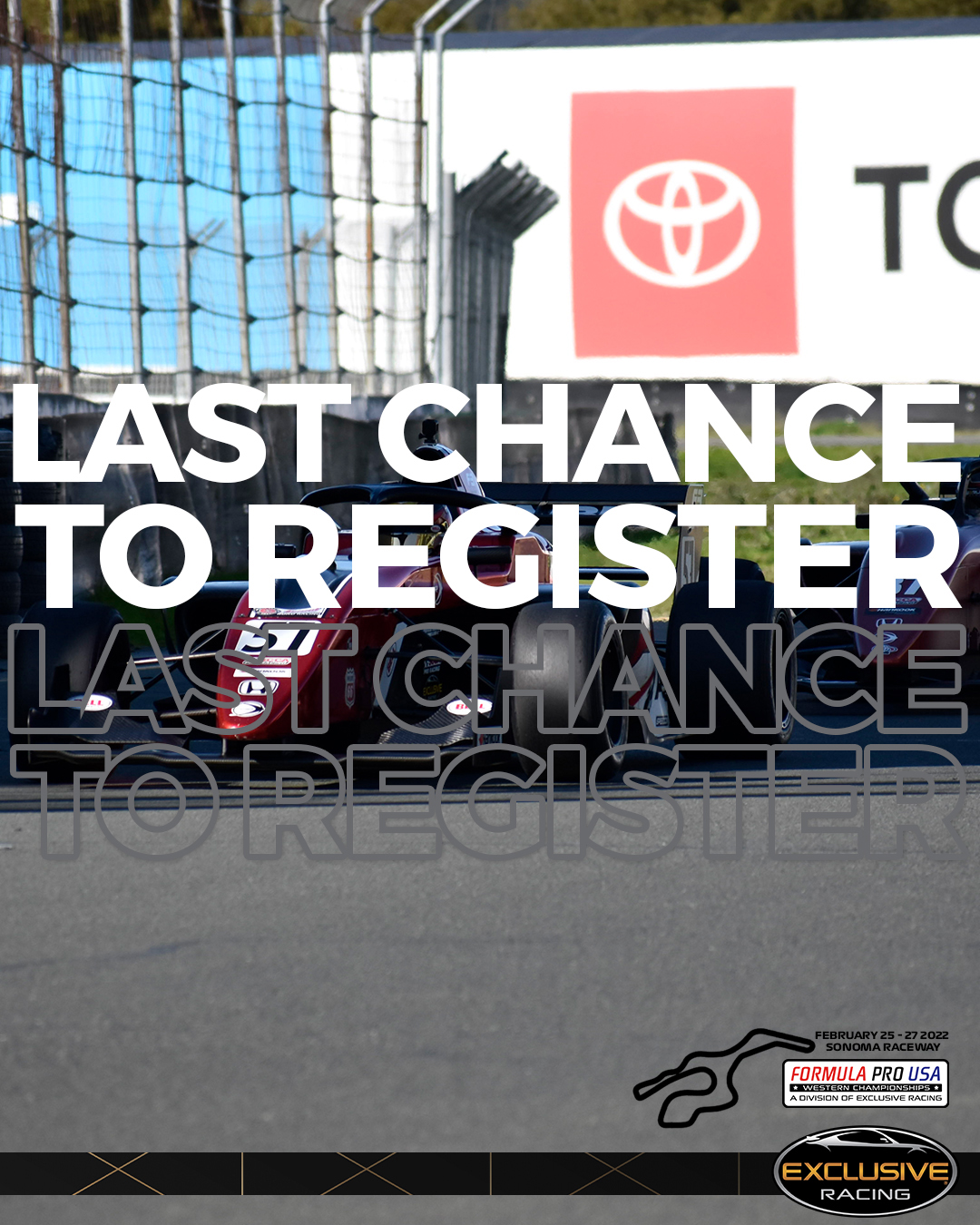 Race Registration Announcement
