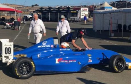 Blue F1 Car
