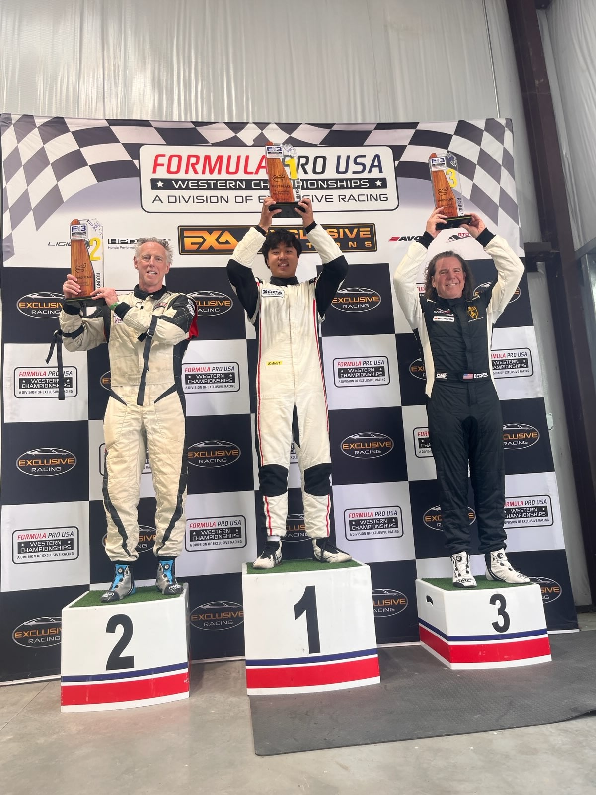 F3 podium