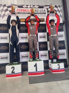F4 podium