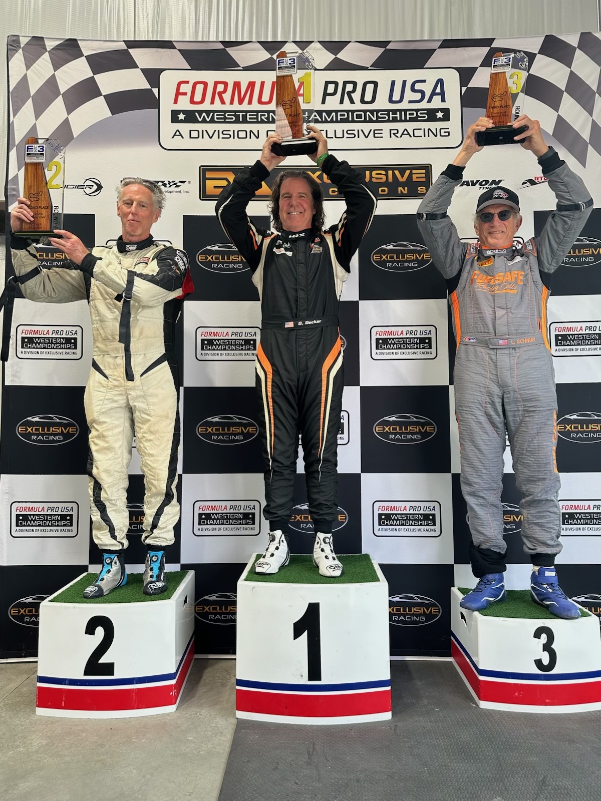 F3 podium