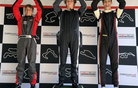 F4 podium