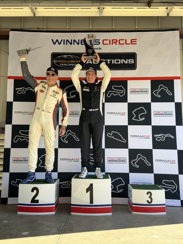 F3 podium