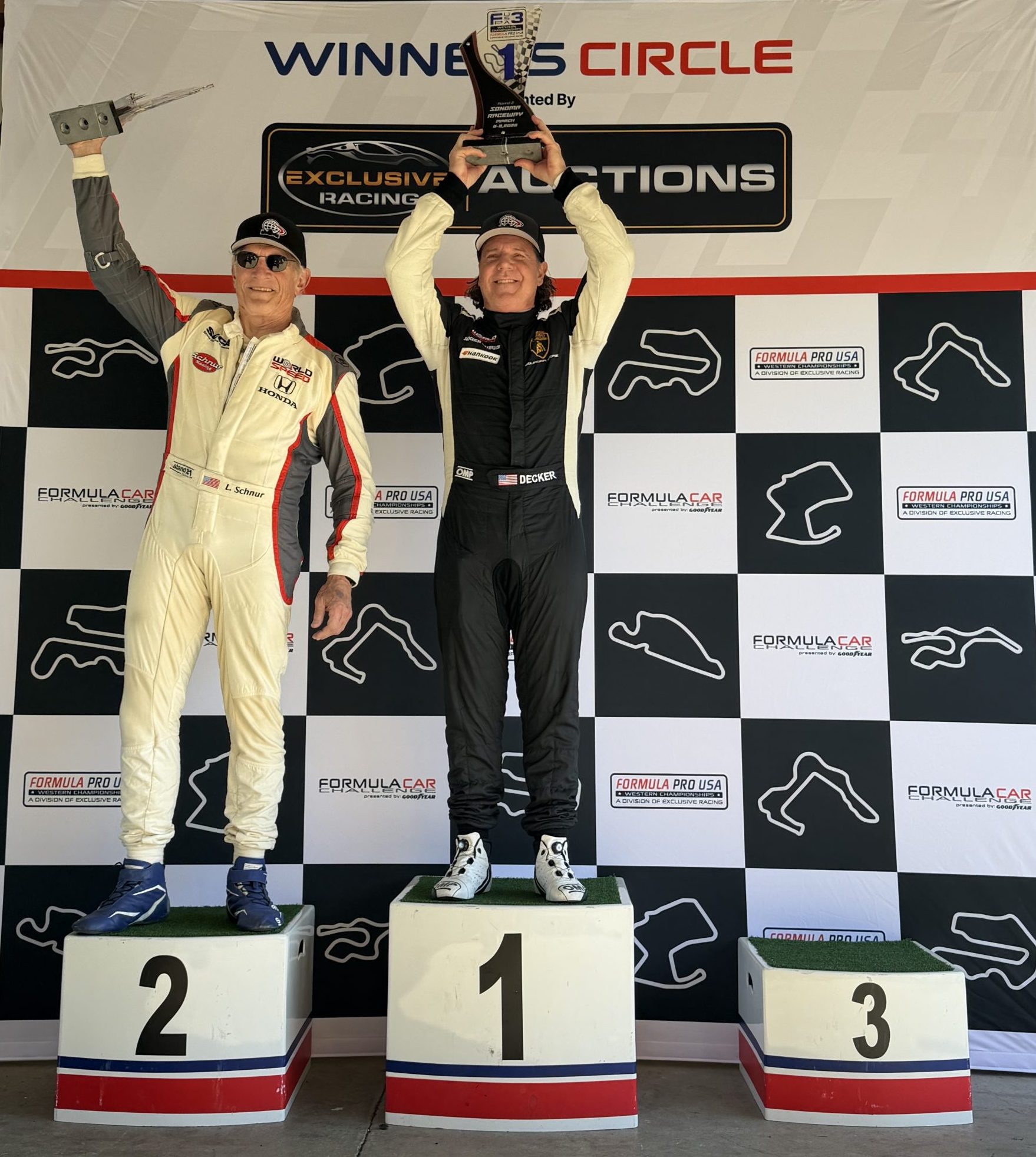 F3 podium