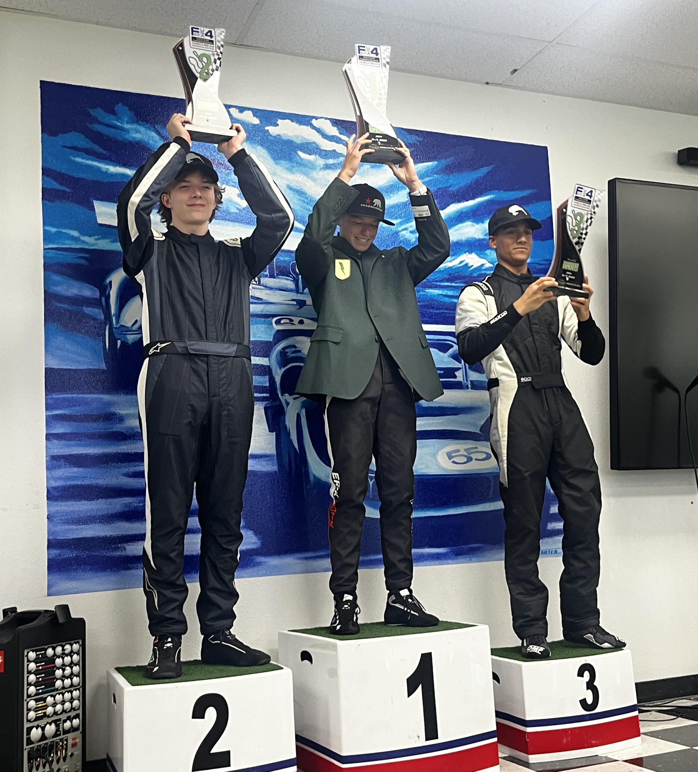 F3 podium