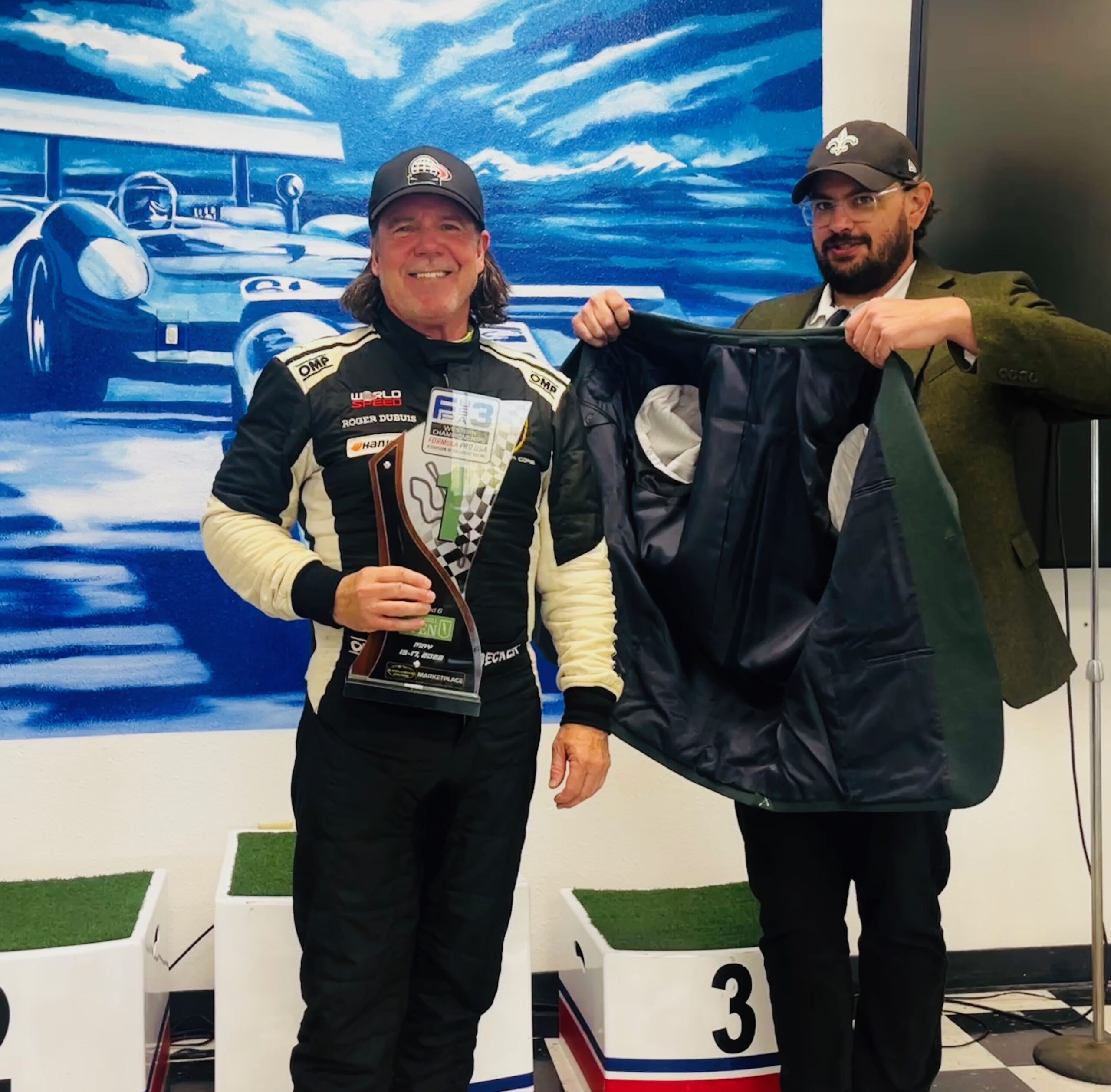 F3 first place